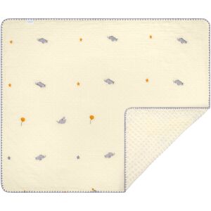 Paturica FizioTab® pentru Bebe, Muselina/ Fleece Minky Dots, 100 x 115 cm, Elefanti 143750526 - Paturici bebe