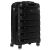 Fekete polipropilén kabinbőrönd kihúzható, teleszkópos fogantyúval és forgó kerekekkel - Peterson 143751543