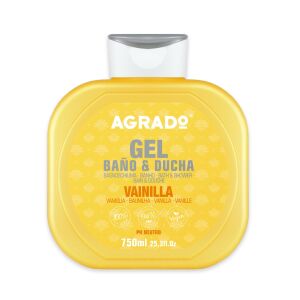 AGRADO Tusfürdő és fürdőhab Vanília 750 ml 143752041 - Tusfürdő