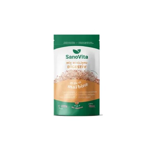 SanoVita Cereale cu Fibre Tranzit, 200g. Rostban gazdag gabonakeverék az emésztés egészségéért. 