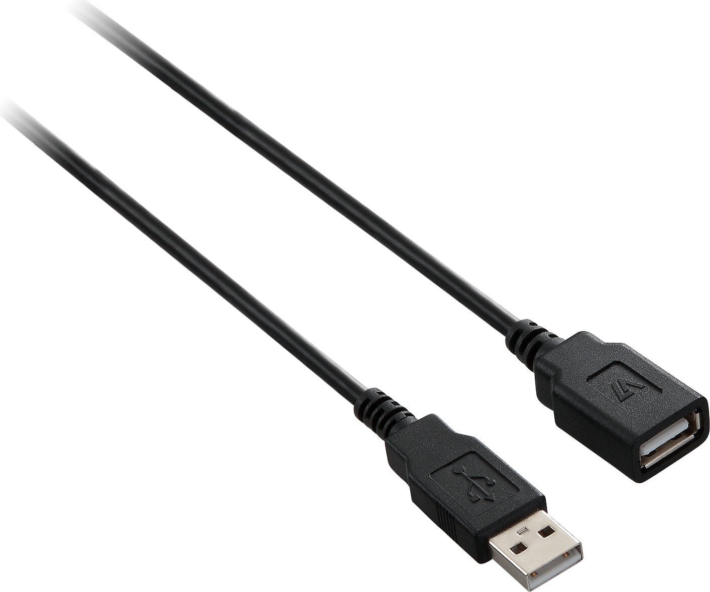USB kábel V7 V7E2USB2EXT-1.8M     USB A Čierna