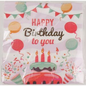 Serwetki "Happy Birthday!" - 20 sztuk 144364737 - Serwetki