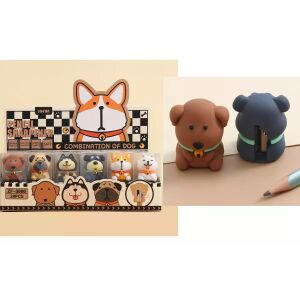 Kutya mintás hegyező - többféle