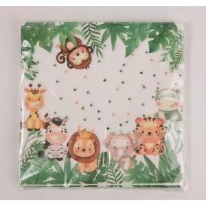 Serviette mit Dschungel-Muster - 20 Stück 143793930 - Servietten