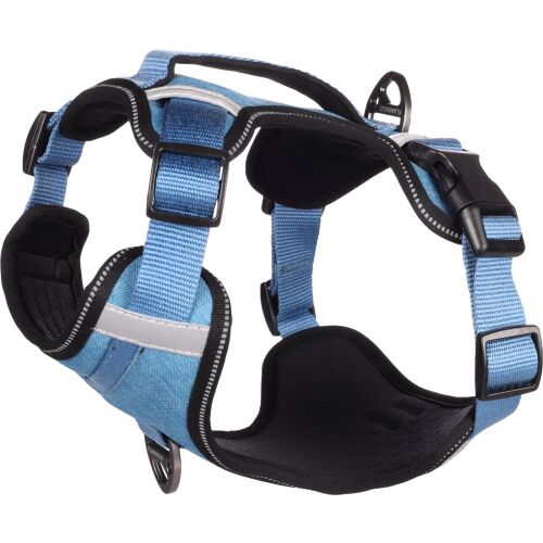 Flamingo Heron hám - kék  34-49 cm/46-61 cm