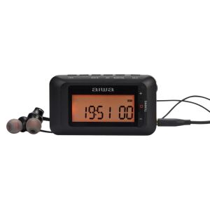 Aiwa RD-10 hordozható zsebrádió, FM RDS/MW rádió, automatikus állomáskereső, fülhallgatóval, LED kijelző 144995631 - Audio