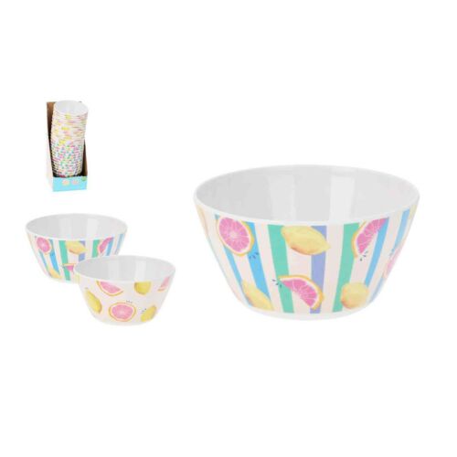 Tál Melamin 14.5*H17cm Gyümölcs Dekor 177601970 143804225