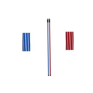 Menetes Mop Nyél Fém Gumírozott Bevonatú 120cm Piros-Kék 143804287 - Takarító Eszközök