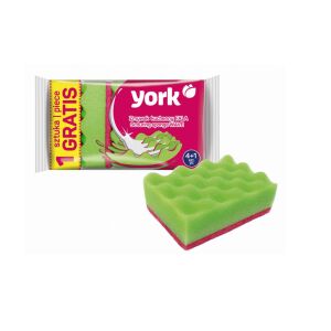 Mosogatószivacs Prémium Wave 5 Darabos York 030220 143804293 - Mosogatószivacs