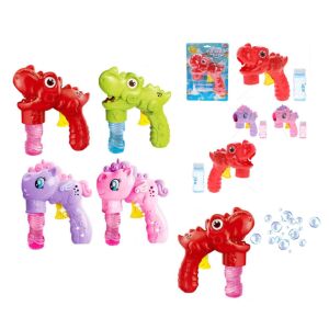 Buborékfújó Pisztoly 50ml Dinó/Póni SZ1100090