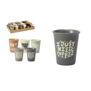 Pohár Kerámia Dekoros 100ml Q80000890 143804562 - Konyha & Étkezés