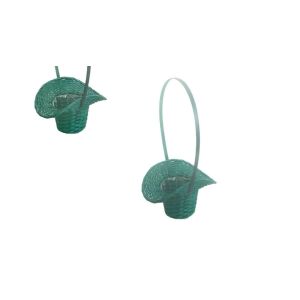 Bambusz Florentin Zöld Kicsi 12-54/KICSI/GR - 18,5*13*H11,5/33cm 10/160 143804572 - Kertépítés