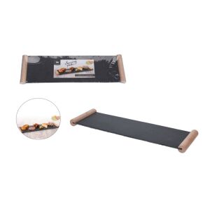 Tálaló Pala Fa Foganytúval 49*15cm 210000400 143804573 - Konyha & Étkezés