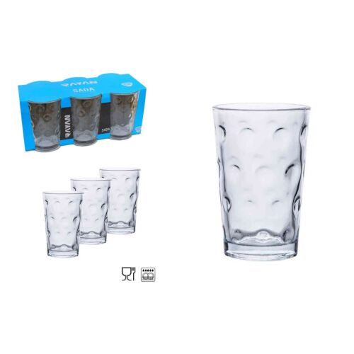 Pohár Üveg Vizes Sada 200ml 6 Darabos