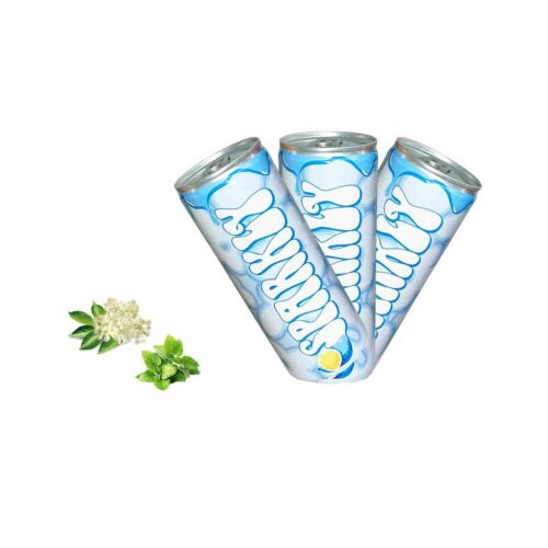 Sparkly Bodza - Citromfű Ízű Szénsavas Üdítőital 250ml