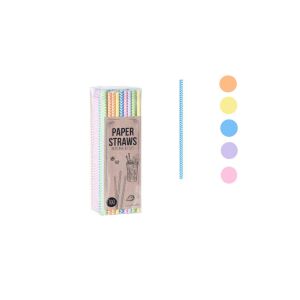 Szívószál Papír 100 Darabos RT1310000 143804652 - Szívószál