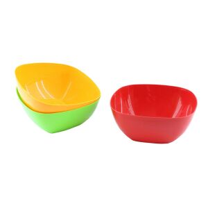 Tál Kocka Színes Nr.4 / 4.5 Literes 26*26*11cm Sterk 143804665 - Tál