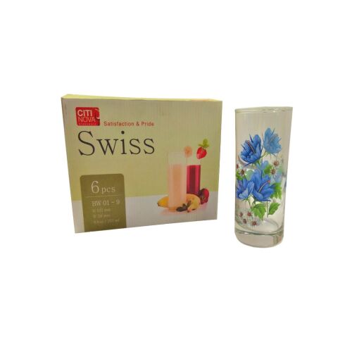 Pohár Üveg Clasico Dekor 6 Darabos 270ml 143804666