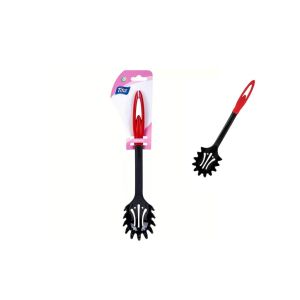 Spagetti Kiszedő Műanyag Fekete Piros Nyéllel AP-1453 143804689 - Szedőkanál & Szedőlapát