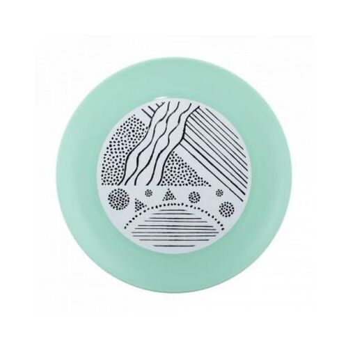 Tányér Lapos Műanyag Dekoros 22cm 169072 143804702