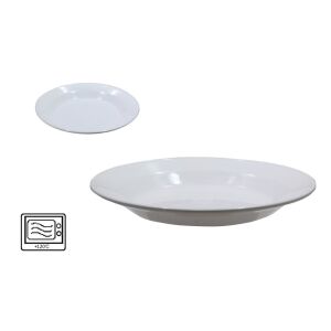 Tányér Sima Lapos Műanyag 04226 143804708 - Tányér