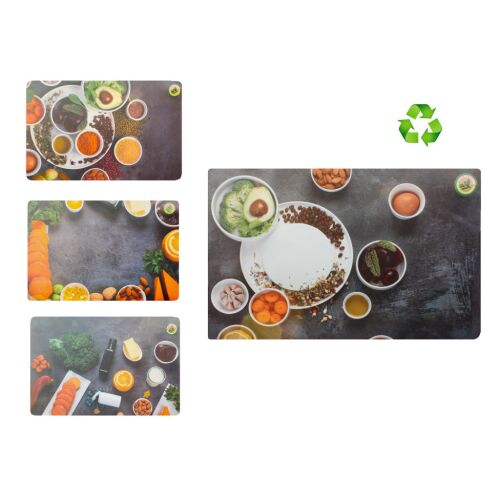 Tányéralátét 43,5*28,5cm Zöldség Dekoros B04222140