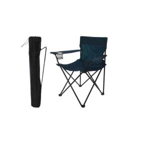 Kemping Szék Összecsukható Háttámlával és Sörtartóval FD8300510 143804766 - Kényelmi eszköz