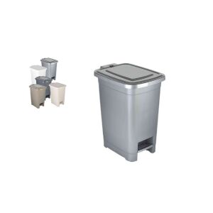 Pedálos Szemetes Slim 10 Literes K301 143804918 - Szemetes