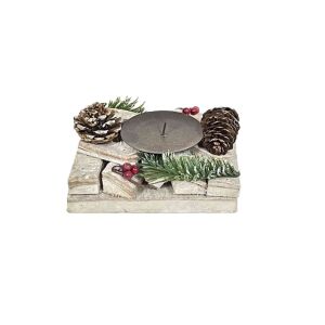 Gyertyatartó Tégla 90-GY-116 - 16*13*H6cm 143804995 - Gyertyatartó