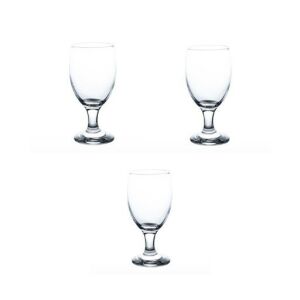 Pohár Üveg Cheerful Talpas Boros 300ml 3 Darabos 143805068 - Pohár