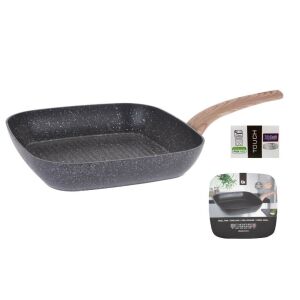 Serpenyő Szögletes Teflonos 28*H6cm 170507030 143805100 - Főzőedény & Sütőedény