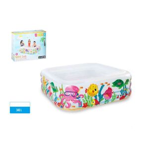 Str.Medence Felfújható Szögletes 159*159*50cm 57471NP