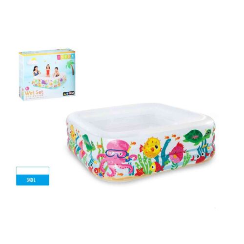 Str.Medence Felfújható Szögletes 159*159*50cm 57471NP 143805118