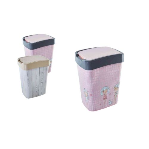 Billenős Szemetes Szögletes Dekoros 18 Literes 121067 143805210