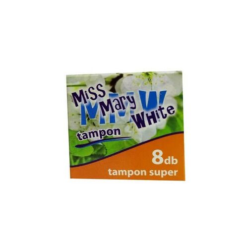 Andi/Mary White Tampon 8 Darabos Super 143805213