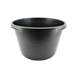 Kerek Dézsa 90 Literes Fekete 143805259 - Kerti szerszám