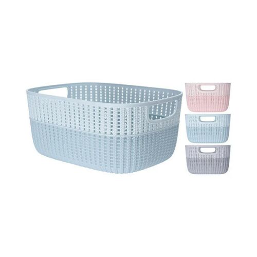 Kosár Műanyag Kétszínű 18*24cm 030002040 143805276