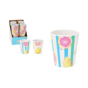 Bögre Melamin 8*H10cm Gyümölcs Dekor 177601960 143805284 - Konyha & Étkezés