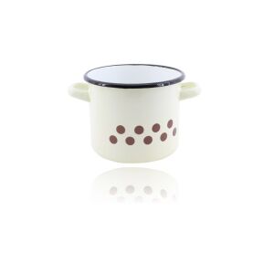 Zománcozott Fazék Krém 17cm 3.25 Literes 143805346 - Fazék
