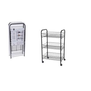 Konyhai Gurulós Polc Fémből 3 részes C80621670 143805352 - Tárolás & Rendszerezés