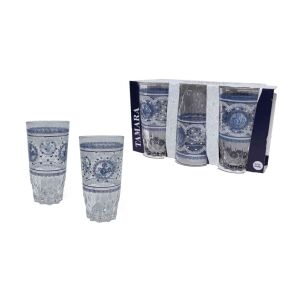 Pohár Üveg Tamara Üdítős 260ml 6 Darabos 143805690 - Vizespohár