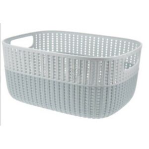 Kosár Műanyag Kétszínű 38*28cm 030002060 143805791 - Tárolódoboz & kosár