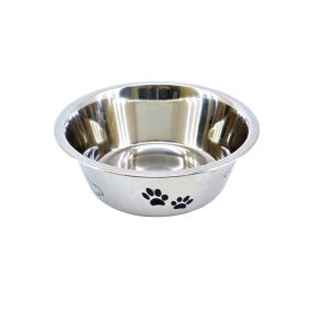 Kutyatál Króm Dekoros 1.75 Literes A12650140 143805825 - Állattartás