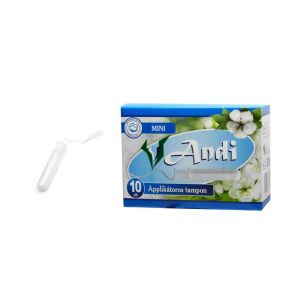 Andi Applikátoros Tampon Mini 10 Darabos 143806013 - Tampon