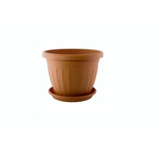 Virágcserép+Alátét Venecia 20cm Terra