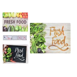 Vágódeszka Üveg Mintás 40*30cm 170425190 143806146 - Vágódeszka