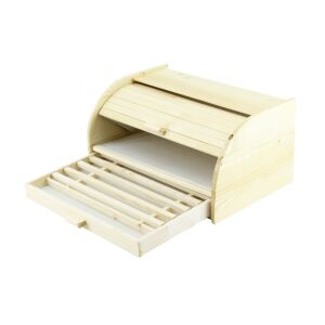 Fa Kenyértartó Fiókos Fenyő 143806180 - Ételtárolás