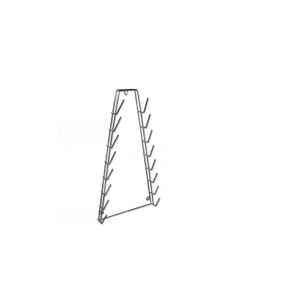 Fedőtartó Krómozott (10/#) 143806217 - Tárolás & Rendszerezés