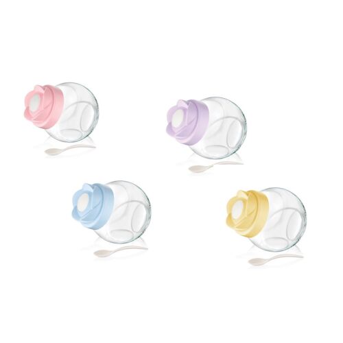 Fűszertartó Üveg Kanállal 750ml M-221 (24/#) 143806278