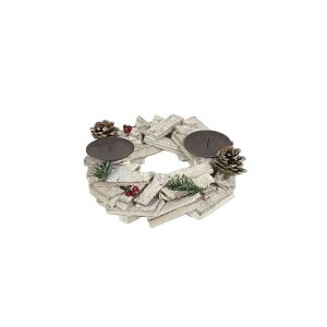 Gyertyatartó Kerek 90-GY-109 - D26*H7cm 143806372 - Gyertyatartó